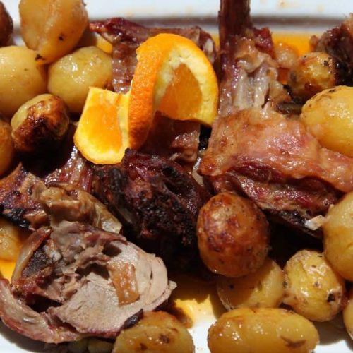 Cabrito Assado Forno